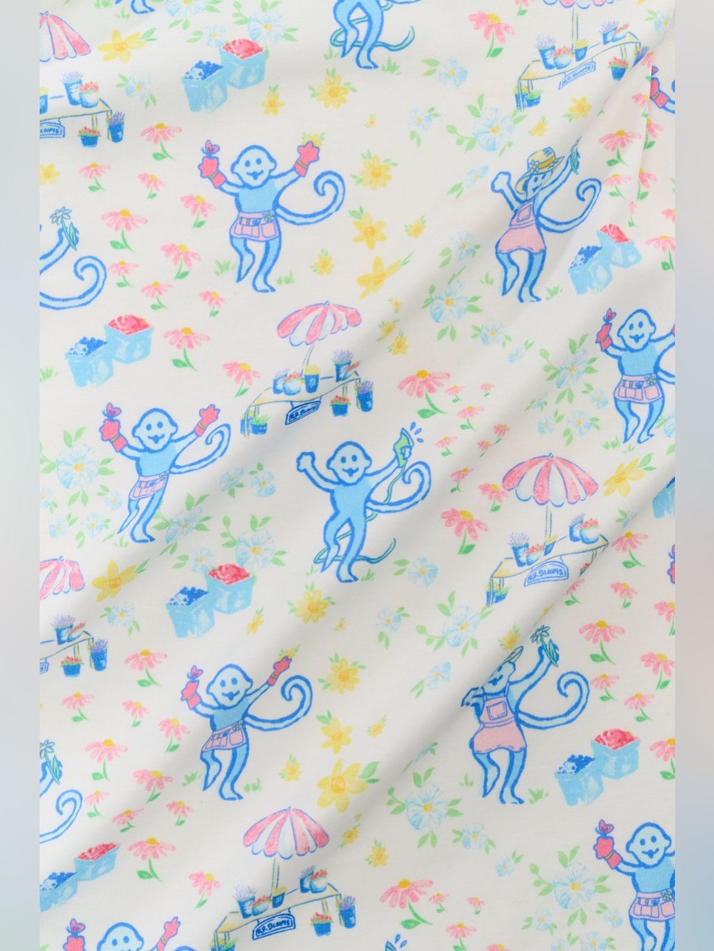 Roller Rabbit Monkey Mischa Tank Pajama Set - Picture 6 of 16